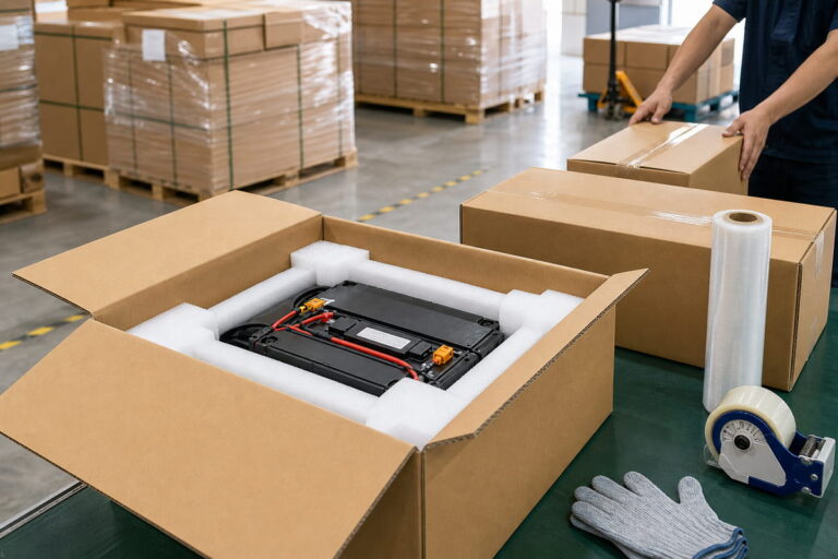 Custom Battery Pack Packaging & Delivery