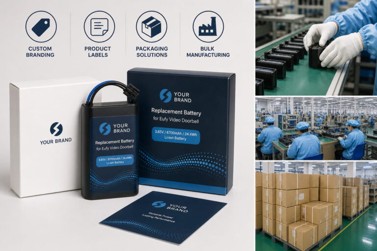 Eufy Replacement Battery Private Label Production