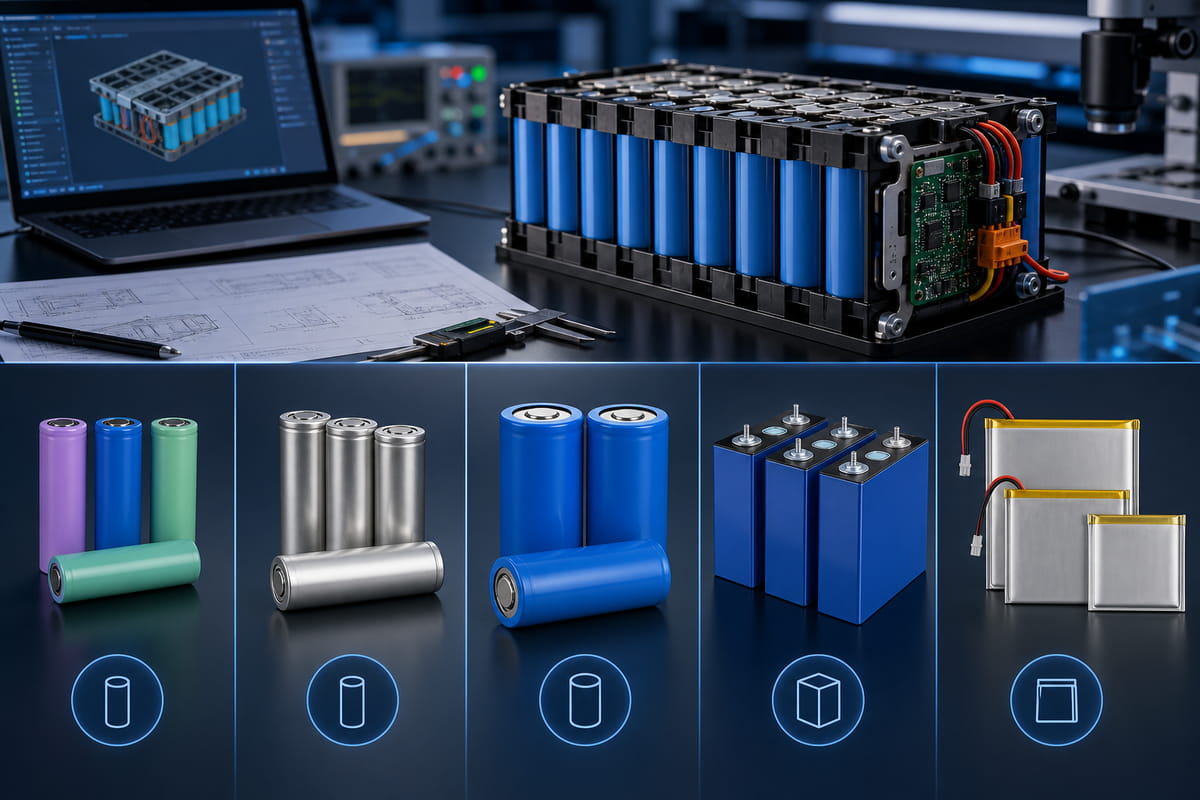Our Battery Pack Engineering Capabilities: Battery Cells