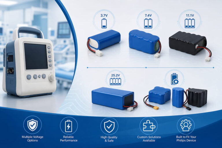 Philips Replacement Battery Voltage Options