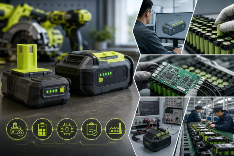 Professional Lithium Battery Engineering of Nuranu Ryobi Replacement Batteries