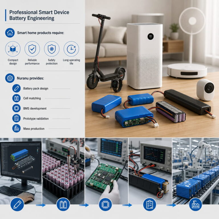 Professional Smart Device Battery Engineering of Nuranu Xiaomi Replacement Batteries
