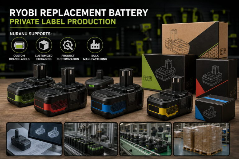 Ryobi Replacement Battery Private Label Production