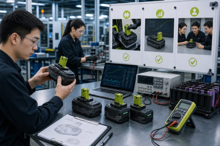 Ryobi Replacement Battery Prototype Development