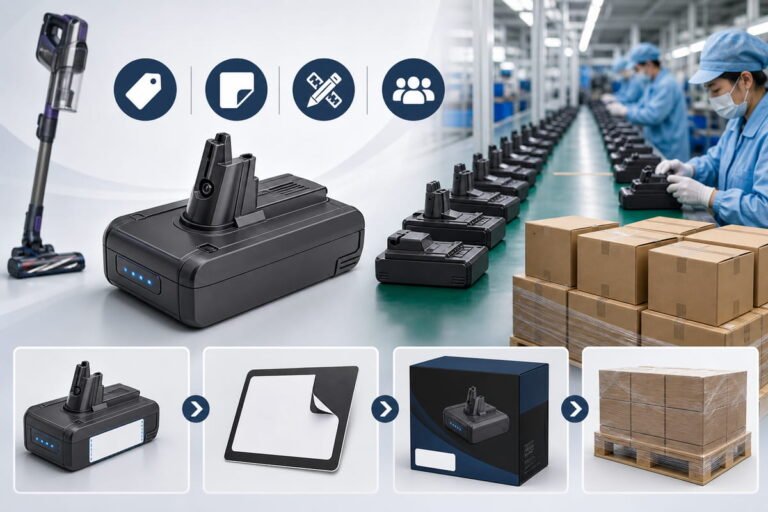 Shark Cordless Vacuum Battery Private Label Production