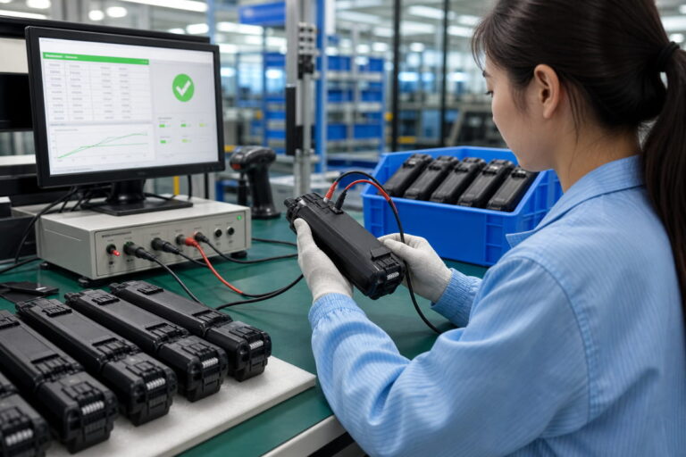 Shark Replacement Battery Quality Inspection