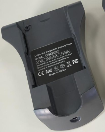 Shark XSBT600 replacement battery