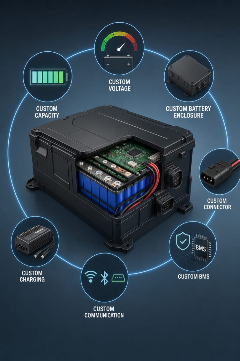 Custom 12V Lithium Battery Pack Design