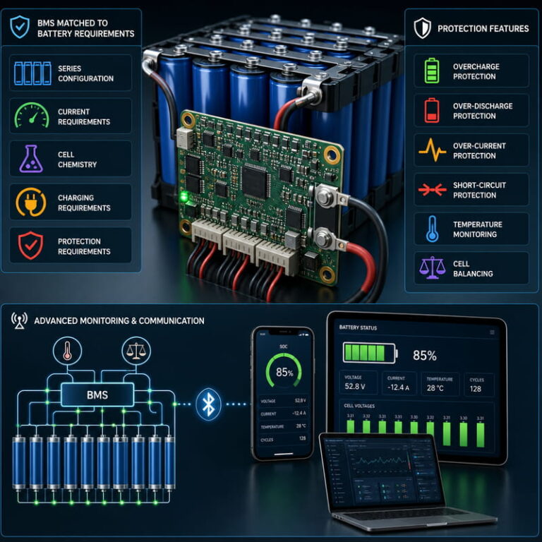 Custom BMS for Capacity Battery Packs