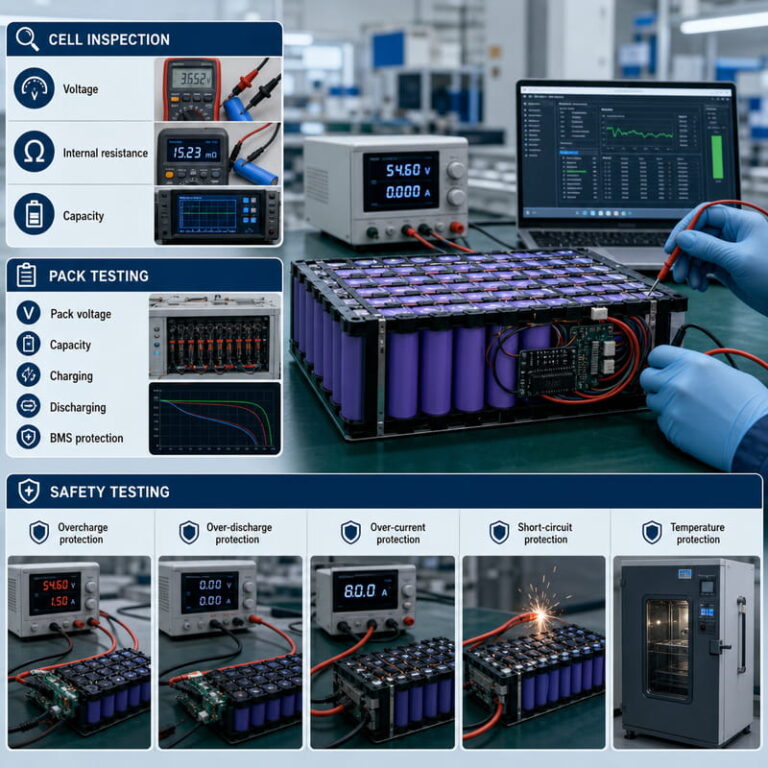 Custom Battery Pack Voltage Quality Control