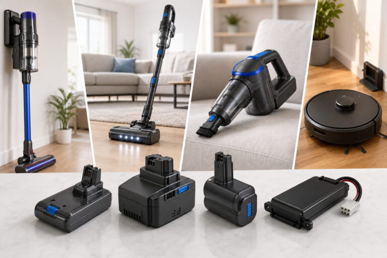 Custom Battery Pack for Vacuum Cleaners