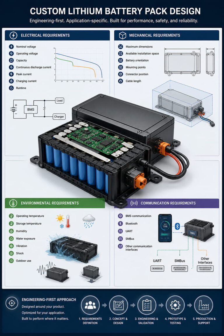 Custom Lithium Battery Pack Design