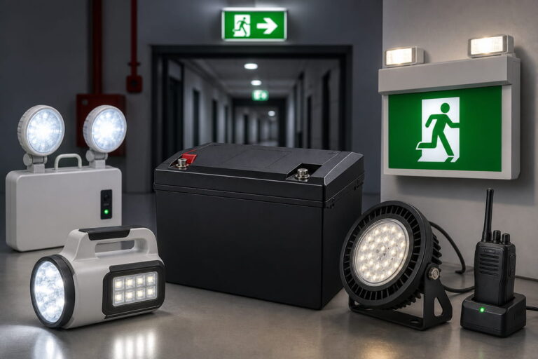 Custom Lithium Battery for Emergency Lighting