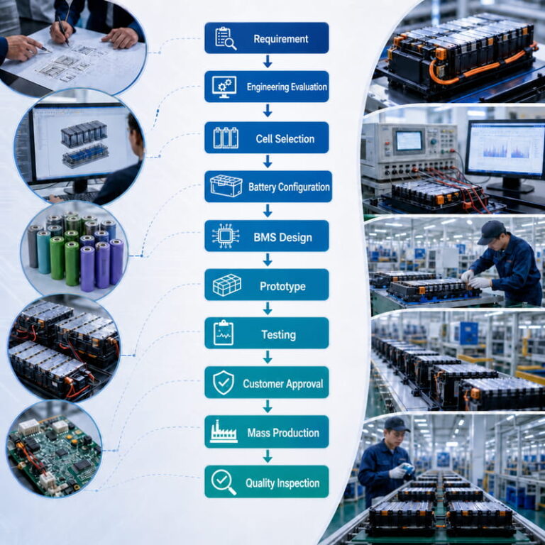 Custom Voltage Battery Pack Manufacturing