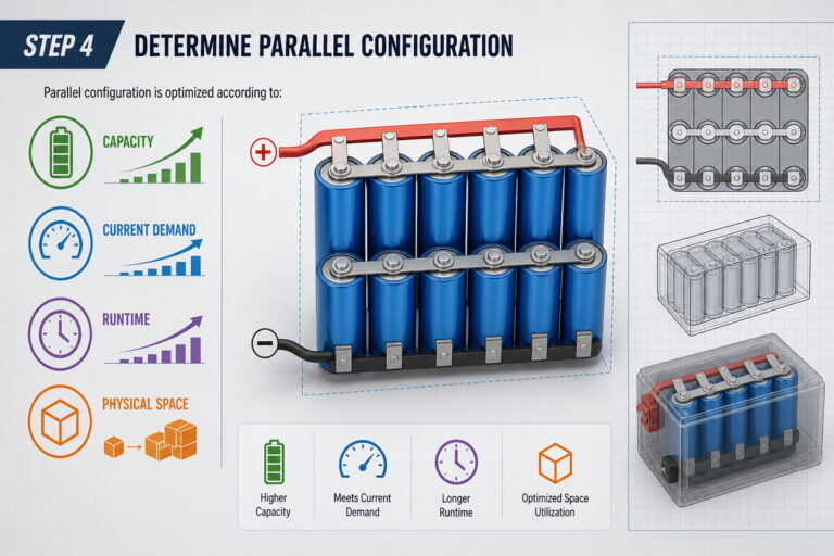 Determine Parallel Configuration for Customing Voltage Battery Pack