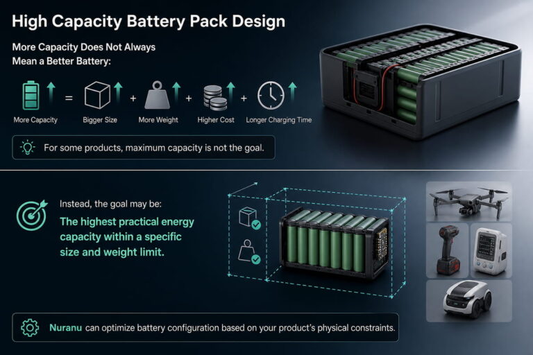 High Capacity Battery Pack Design