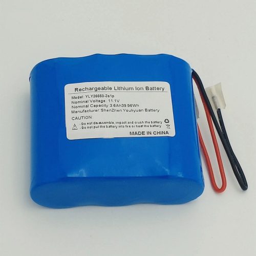 11.1V 6AH 26650 liFePO4 Batteriepack für Solar LED Gartenbeleuchtung