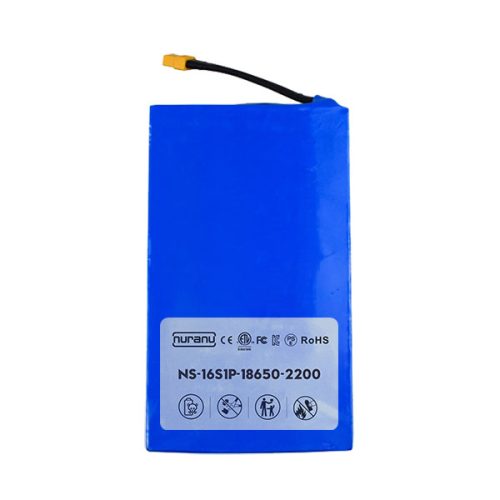 60V 2.2AH 18650 lithium ion battery pack for electric unicycle
